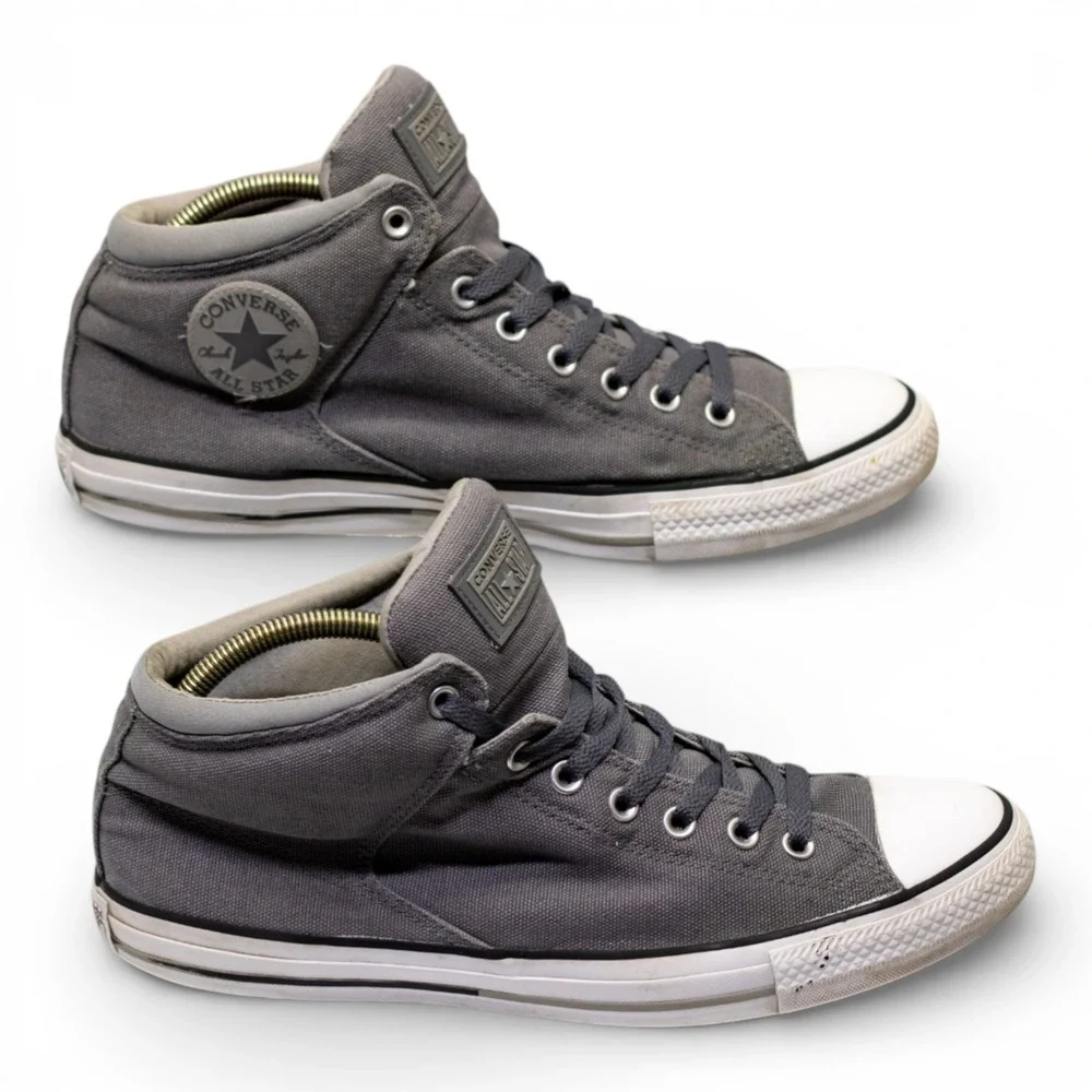 Converse Chuck Taylor All Star Madison Men‎ 12 Grey Good Mid Top Sneaker 155470C